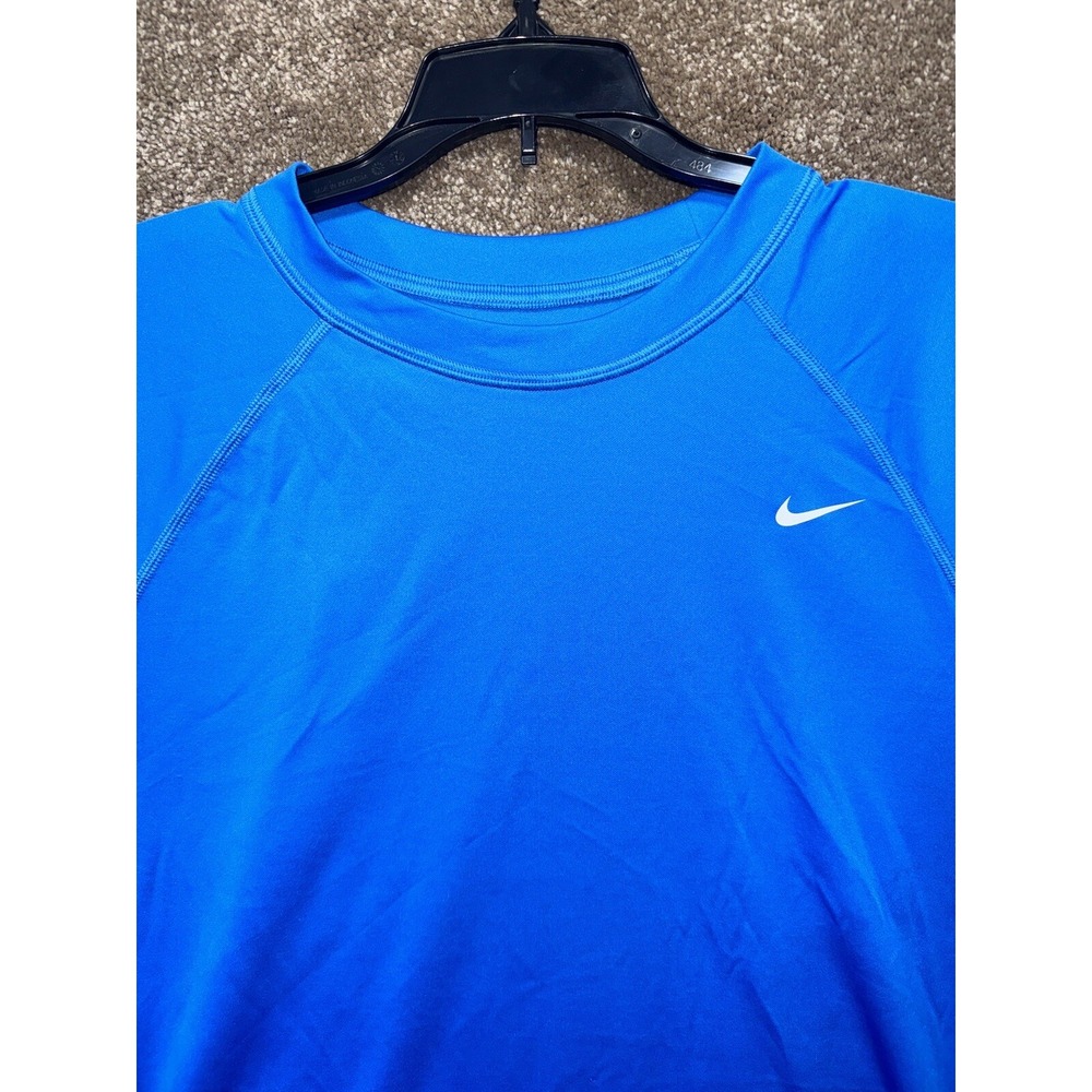 Nike Dri Fit T Shirt - Size XL - Blue - Picture 2 of 4
